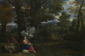 The Rest On The Flight Into Egypt — Da Pier Francesco Mola