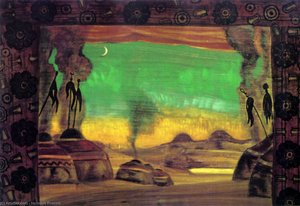 Polovtsian Camp — Nicholas Roerich