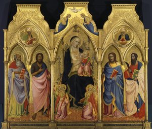 Triptych — Агноло Гадди