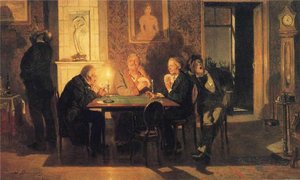 A Game Of Preference — Victor Vasnetsov