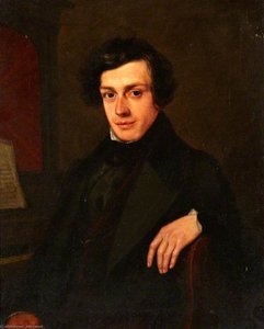 Portrait Of A Young Man Aside A Piano