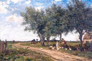 Near Old Leake, Lincolnshire — James Aumonier