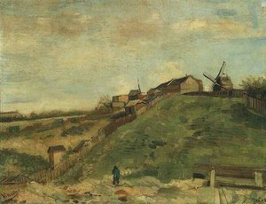 Montmartre Quarry, The Mills — Vincent Willem Van Gogh