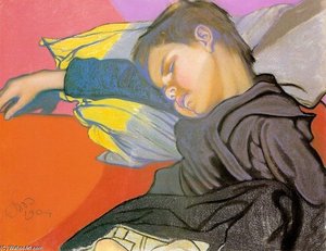 Sleeping Mietek — Stanislaw Wyspianski