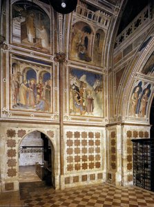 View Of The Chapel Of St Martin — Simone Martini