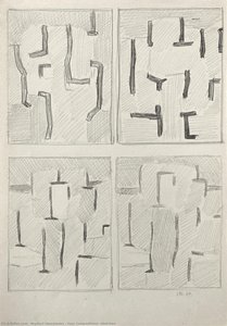 Four Compositions (sketches) — Hryhorii Havrylenko