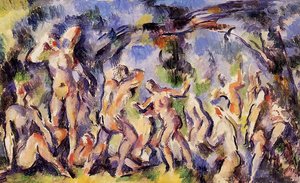 Study Of Bathers — Paul Cézanne