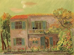 The Country House — Boris Dmitrievich Grigoriev