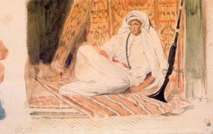 Young Arab In His Room — Eugène Delacroix