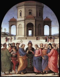 Marriage Of The Virgin — Vannucci Pietro (le Perugin), Renaissance