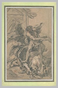Hercule Terrassant Diomède — Charles Le Brun
