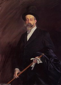 Portrait Of -willy- The Writer Henri Gauthier Villars — Giovanni Boldini