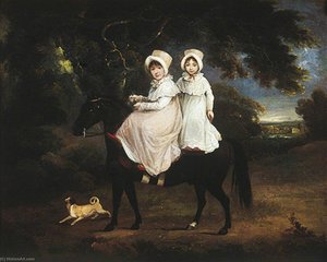 Two Children on a Pony