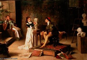 The Young Sculptress — Alexander Mark Rossi