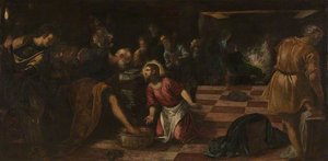 Christ Washing The Feet Of The Disciples — Jacopo Tintoretto