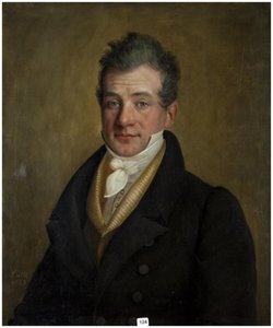 Portrait Of A Man And — Auguste Jean Baptiste Vinchon