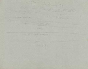 Cursory Sketch Of Landscape — Nicholas Roerich