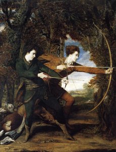 The Archers. Colonel Acland And Lord Sydney — Sir Joshua Reynolds
