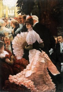 English A Woman Of Ambition (political Woman) Also Known As The Reception — Jacques Joseph Tissot