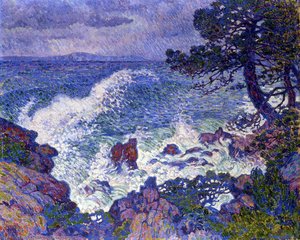 East Wind — Theo Van Rysselberghe