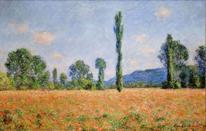 Poppy Field In Giverny 02 — Claude Monet