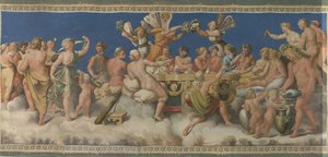 The Wedding Banquet Of Cupid And Psyche — Nicolas Dorigny