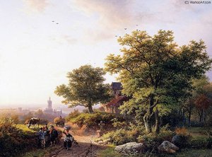 Middelburg Kleef Sun — Hendrik Barend Koekkoek