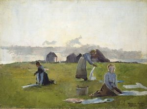 Drying Clothes — Harriet Backer