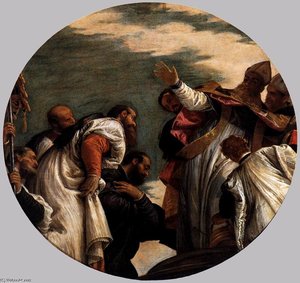 St Nicholas Named Bishop Of Myra — Paolo Veronese