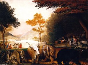 Peaceable Kingdom (8) — Edward Hicks