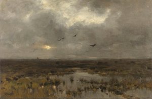 The Marsh, Anton Mauve, C. 1885 - C. 1888 — Anton Mauve