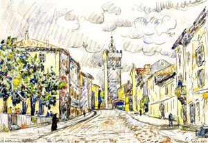 The Tower, Viviers — Paul Signac