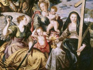 Faith, Hope And Charity — Frans Floris