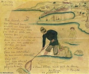 La Pêche À Portrieux — Léonard Tsuguharu Foujita