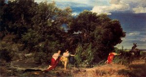 La Chasse De Diane — Arnold Böcklin