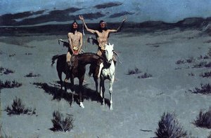 Pretty Mother Of The Night — Frederic Remington