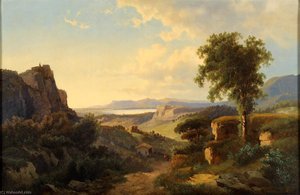 Mediterranean Landscape — Josef Thoma