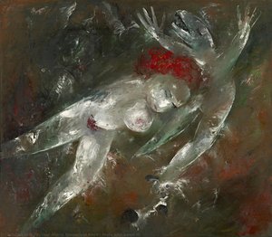 Nude With Beast Iii — Arthur Merric Bloomfield Boyd, Modern Art