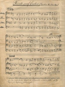 Peace On Earth, Op. 13 — Arnold Šonberg