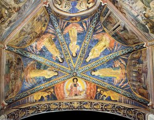 St Francis In Glory And Saints — Benozzo Gozzoli