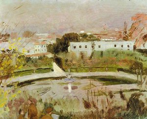 Army Sketching Class In Boboli Gardens, Florence — Carel Victor Morlais Weight