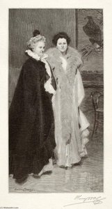 Mother And Daughter — Henry Wolf