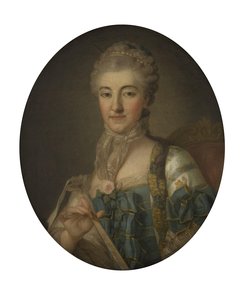 Portrait Of Izabela Branicka Née Poniatowska — Per The Elder Krafft