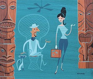 The Torrid Holiday — Josh Agle (shag)