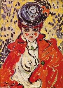 Portrait Of A Woman — Maurice De Vlaminck