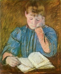 Young Girl Reading — Mary Stevenson Cassatt