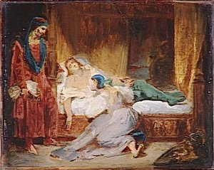 LE DEVOUEMENT DE LA PRINCESSE SIBYLLE (ESQUISSE)