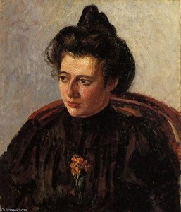 Portrait Of Jeanne. — Camille Pissarro