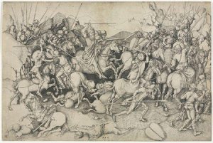 St.james And The Saracens — Martin Schongauer