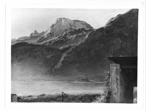 The Lake Of Hallstadt — Фердинанд Георг Вальдмюллер